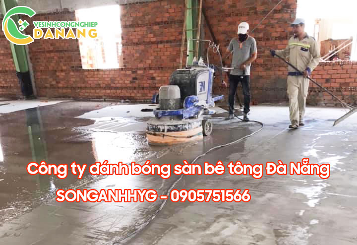 Đánh bóng sàn bê tông tại Đà Nẵng