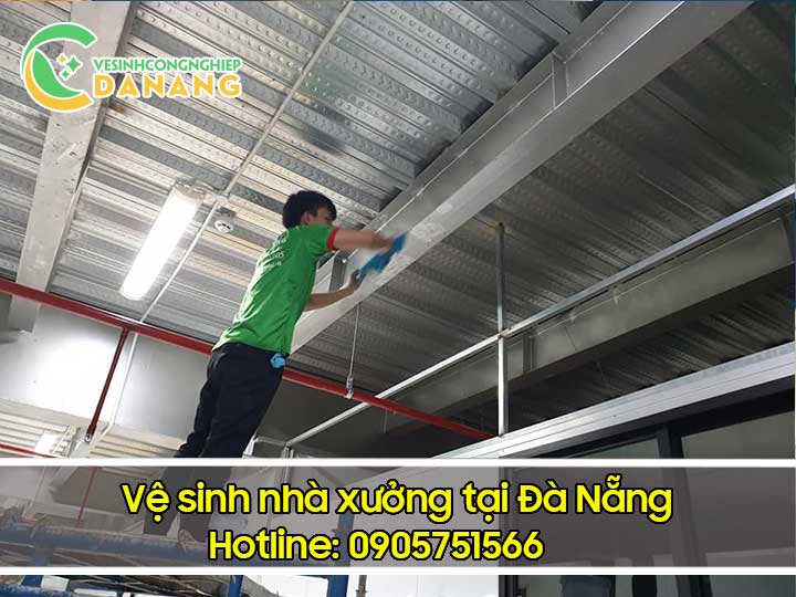 Dịch vụ vệ sinh nhà xưởng Đà Nẵng
