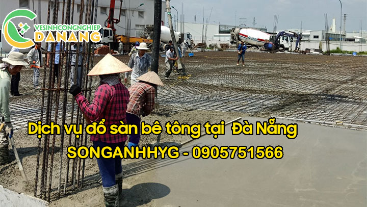 Dịch vụ đổ sàn bê tông tại Đà Nẵng