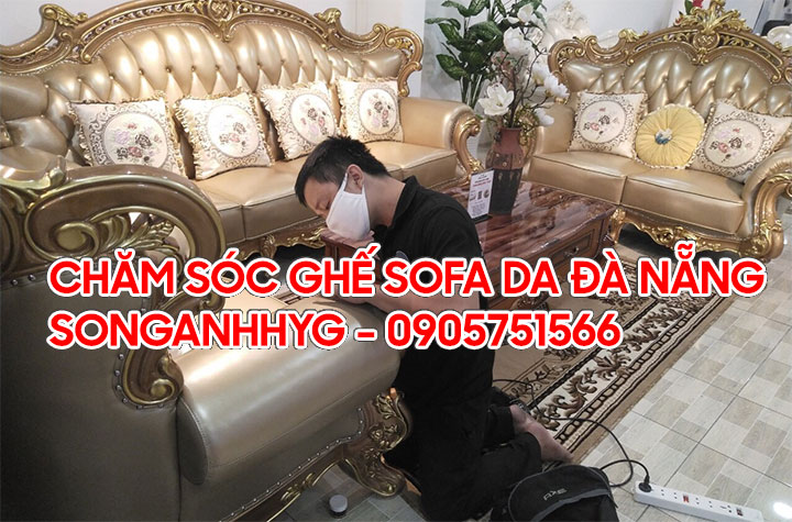 Chăm sóc bảo dưỡng ghế sofa da tại Đà Nẵng