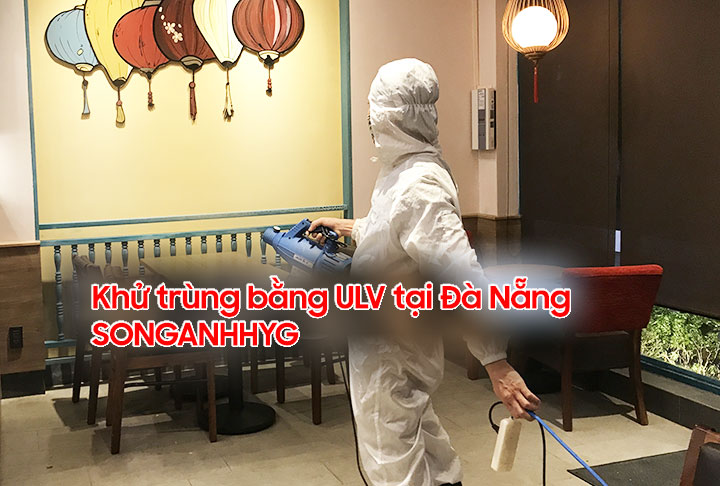 Phun khử trùng bằng máy ULV nano tại Đà Nẵng