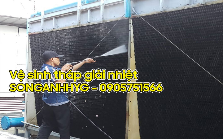 Dịch vụ vệ sinh tháp giải nhiệt tại Đà Nẵng